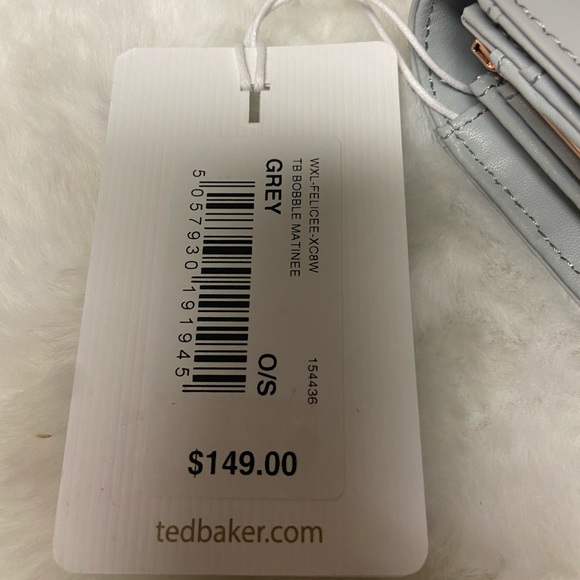 NWT! Yes Baker London Grey (mint green) Wallet - Picture 13 of 14